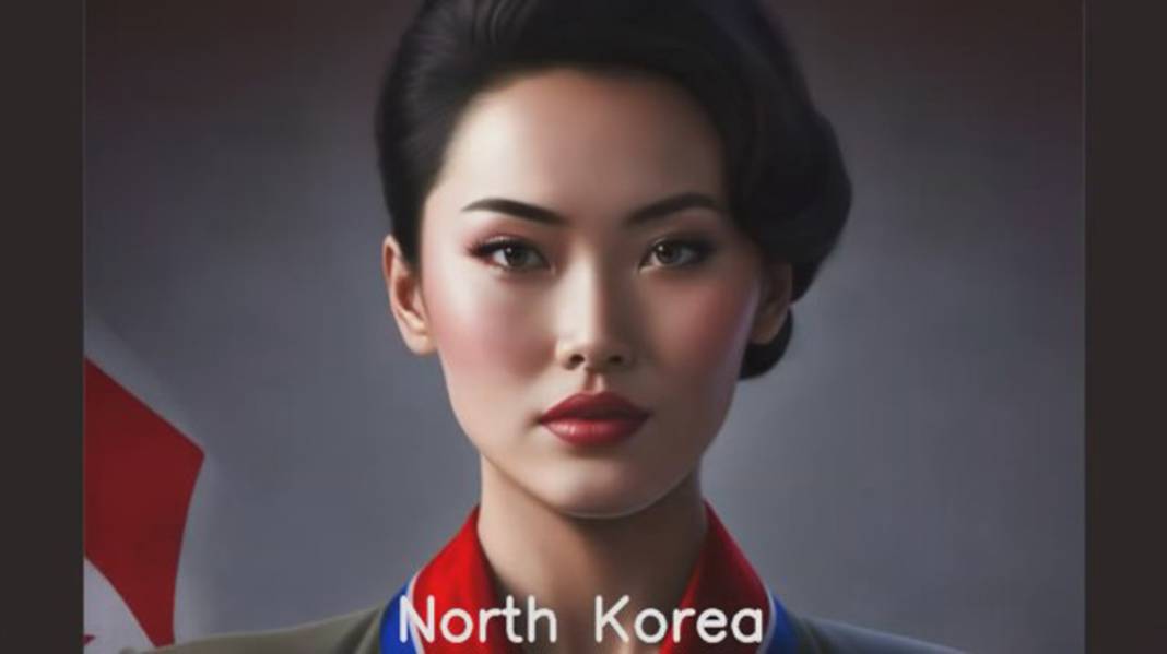 Yapay zekaya "Ülkeler güzel kadınlar olsaydı nasıl görünürlerdi?" diye sordular; işte sonuç! 83